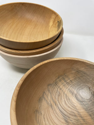 Edgartown Maple Four Bowl Set 8”